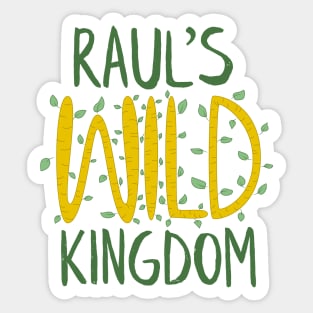 Raul's Wild Kingdom - UHF Weird Al Sticker